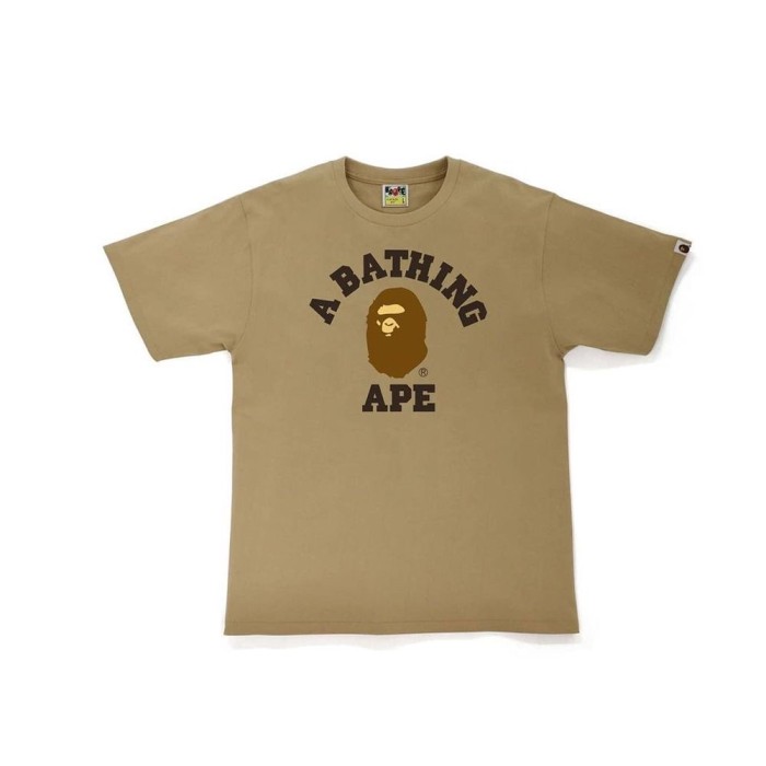 [buy more save more] Brown Ape Man Head monogram Print Short sleeve 5 colors