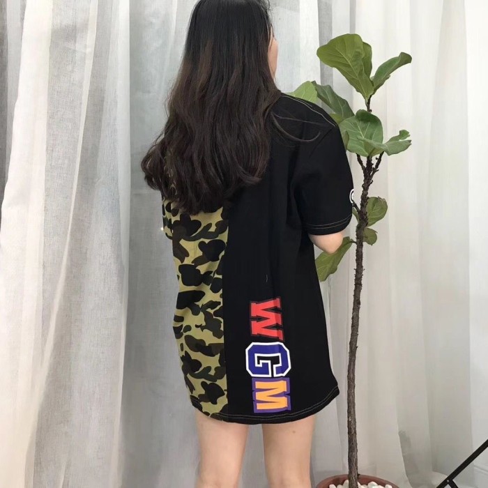 Double Match Color Camo Shark Short Sleeve