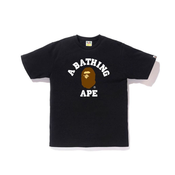 [buy more save more] Brown Ape Man Head monogram Print Short sleeve 5 colors