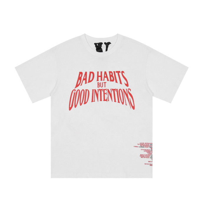 Nav x Vlone Bad Habits Tee Black & White