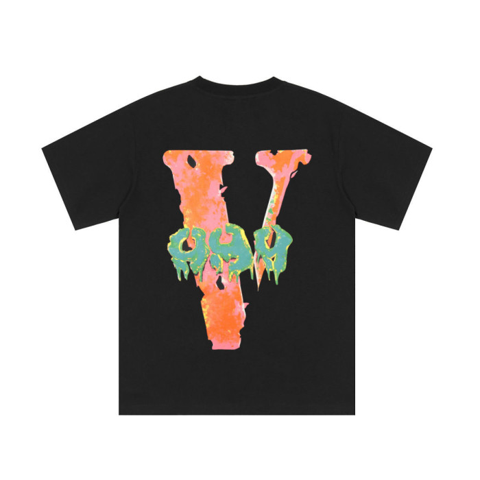 Vlone x Juice Wrld Split like short sleeves