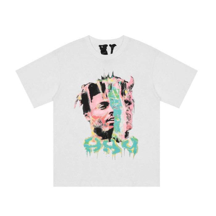 Vlone x Juice Wrld Split like short sleeves