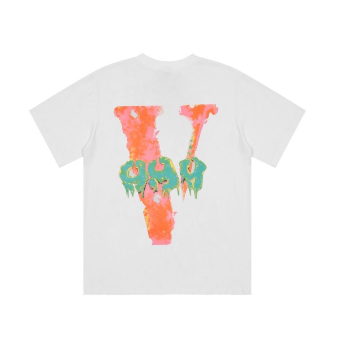 Vlone x Juice Wrld Split like short sleeves