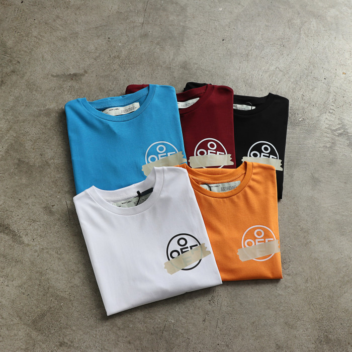 [buy more save more] [oversized version]1:1 quality version adhesive tape arrow Tee 6 colors