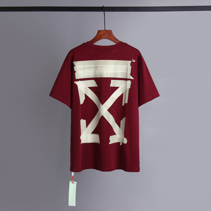 [buy more save more] [oversized version]1:1 quality version adhesive tape arrow Tee 6 colors