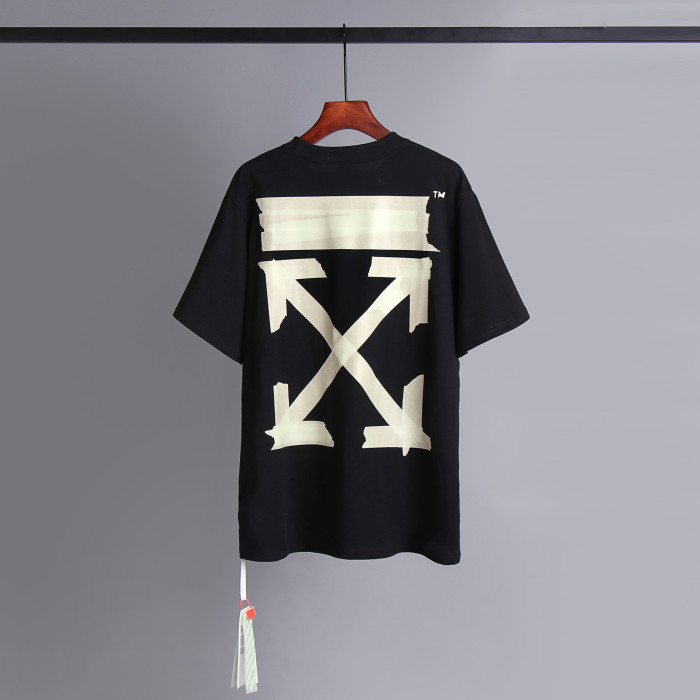[buy more save more] [oversized version]1:1 quality version adhesive tape arrow Tee 6 colors