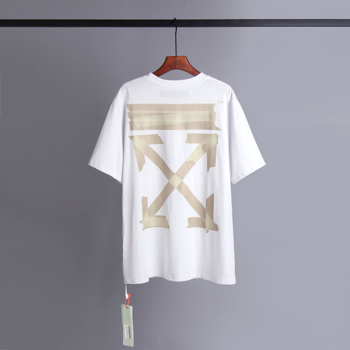[buy more save more] [oversized version]1:1 quality version adhesive tape arrow Tee 6 colors