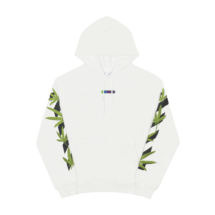 [buy more save more] 1:1 quality version Embroidered leaf arrow hoodie