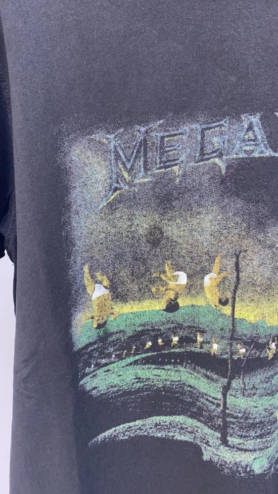 Moody Blues Megadeth washed tee