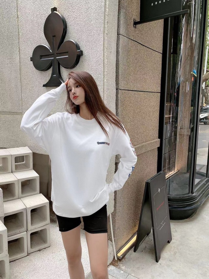 1:1 quality version Flag reel crewneck pullover 2 colors