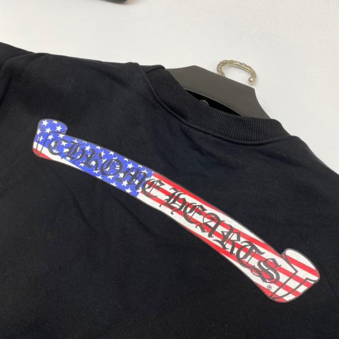 1:1 quality version Flag reel crewneck pullover 2 colors