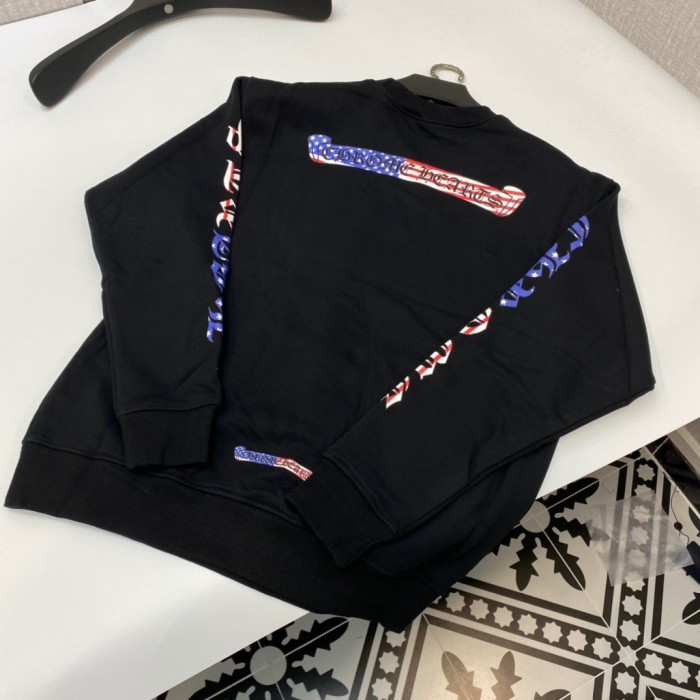 1:1 quality version Flag reel crewneck pullover 2 colors