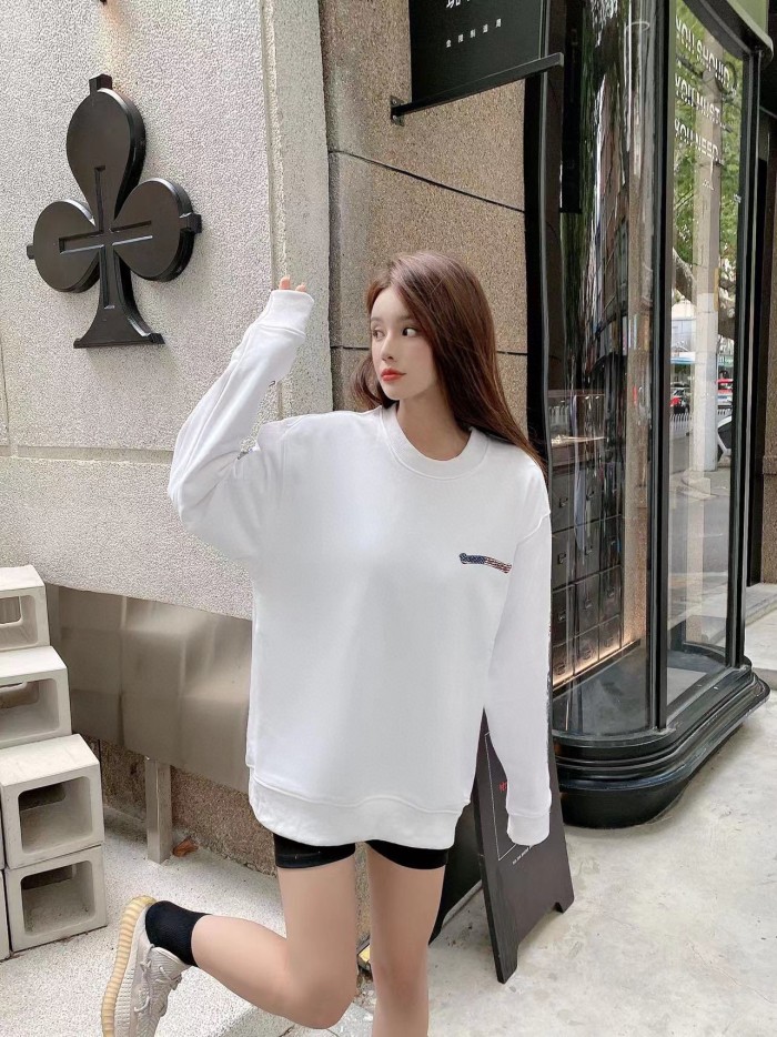 1:1 quality version Flag reel crewneck pullover 2 colors