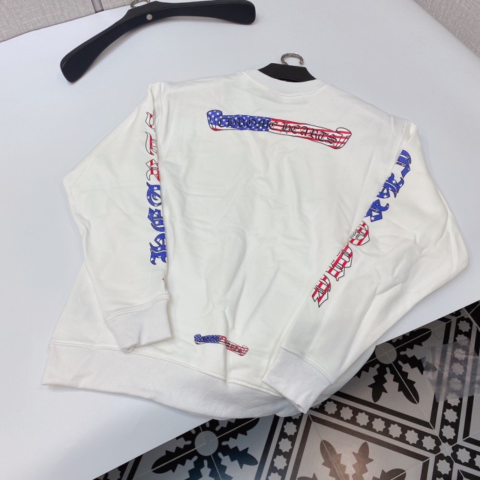 1:1 quality version Flag reel crewneck pullover 2 colors