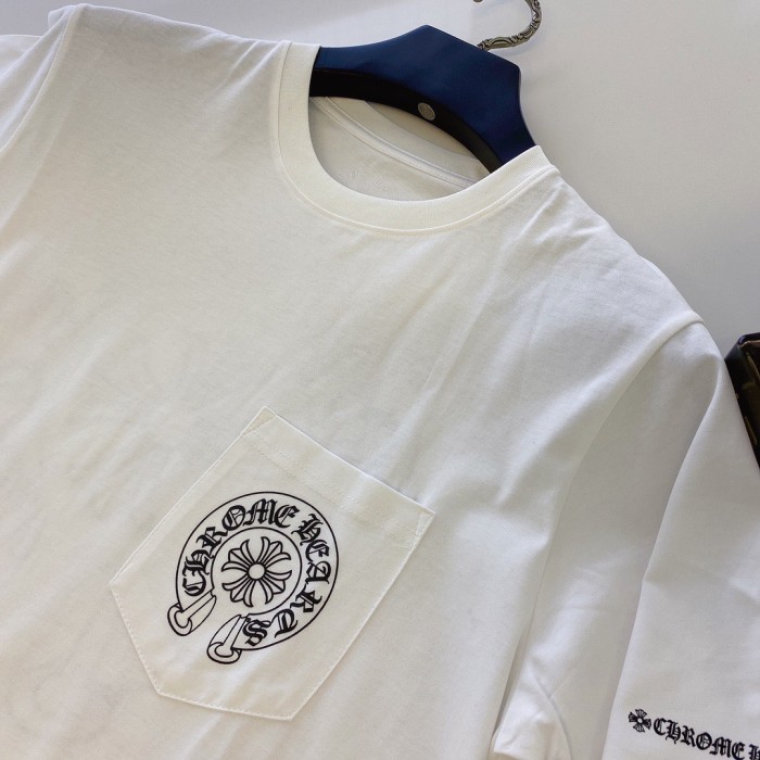[buy more save more] 1:1 quality version High version front and rear horseshoe pocket tee 2 colors