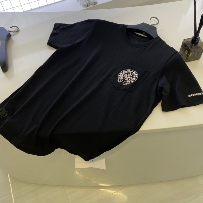 [buy more save more] 1:1 quality version High version front and rear horseshoe pocket tee 2 colors
