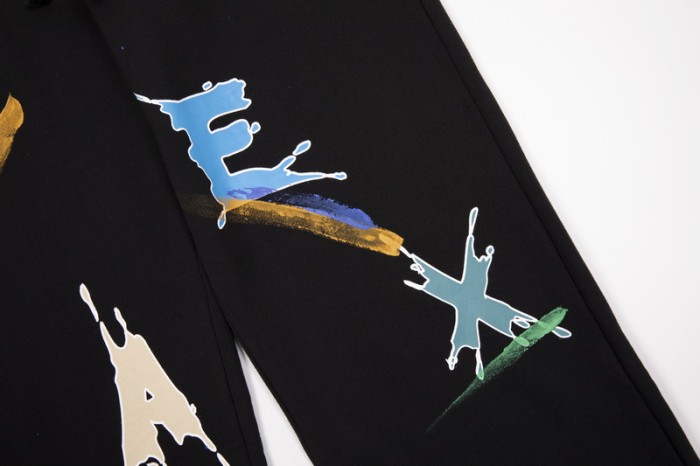 Graffiti style monogrammed straight underwear  2 colors