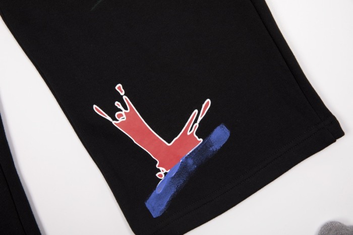 Graffiti style monogrammed straight underwear  2 colors