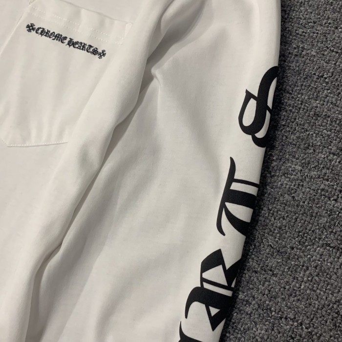 1:1 quality version Back Vertical Cross Long Sleeve T-Shirt