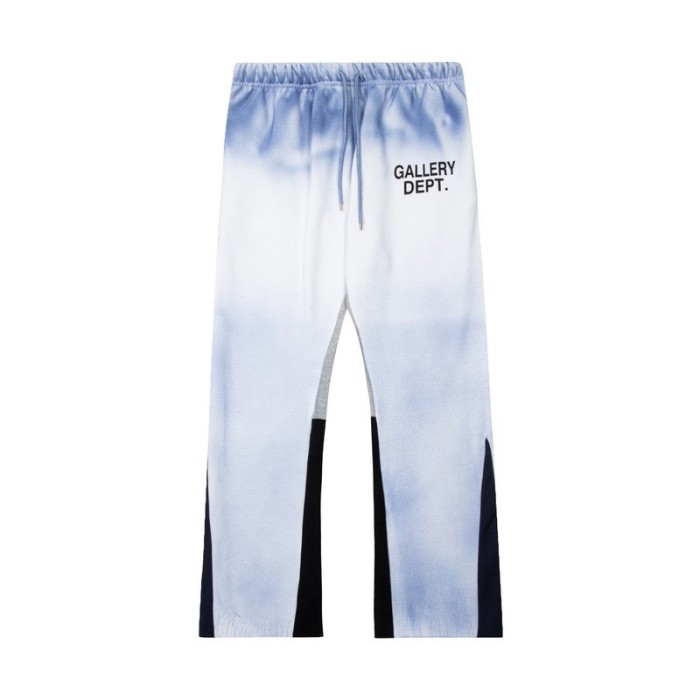 Washed Graffiti Alphabet Straight Pants