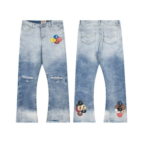 [Buy more Save more]1:1 quality version Color logo washed old flared pants