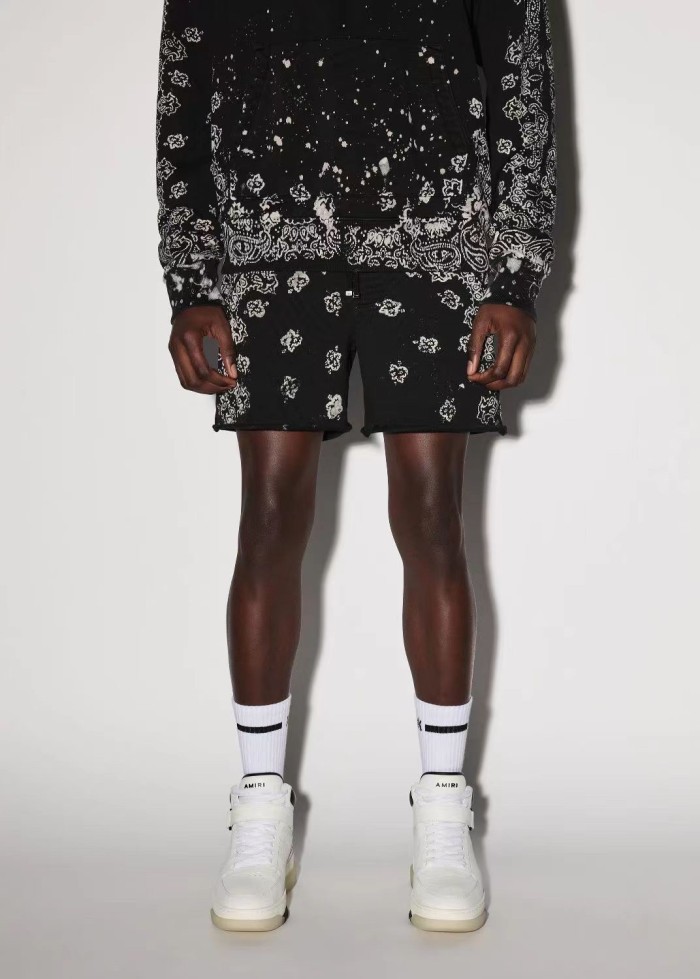 1:1 quality version Cashew flower style printed shorts