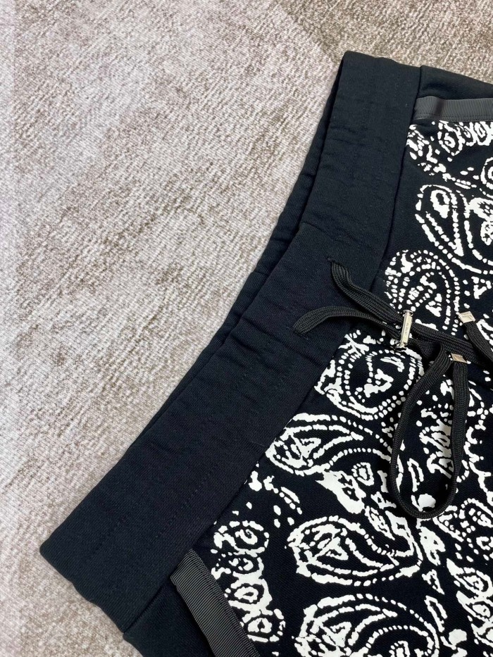 1:1 quality version Cashew flower style printed shorts