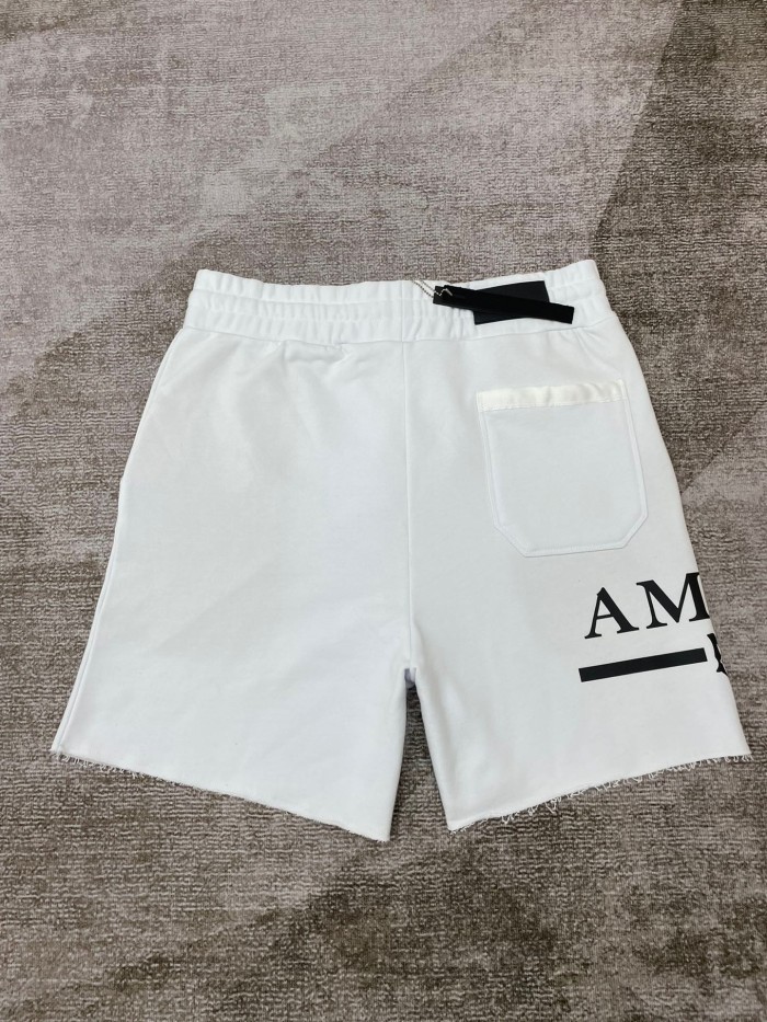 [buy more save more] 1:1 quality version Minimalist letter hem destruction shorts 5 colors
