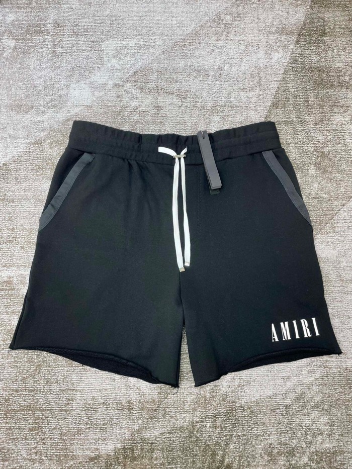 [Buy More Save More]1:1 quality version Small letter hem destruction shorts