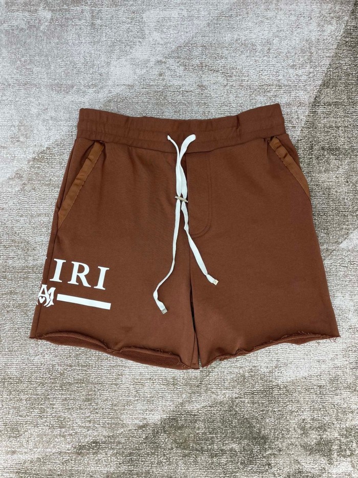 [buy more save more] 1:1 quality version Minimalist letter hem destruction shorts 5 colors