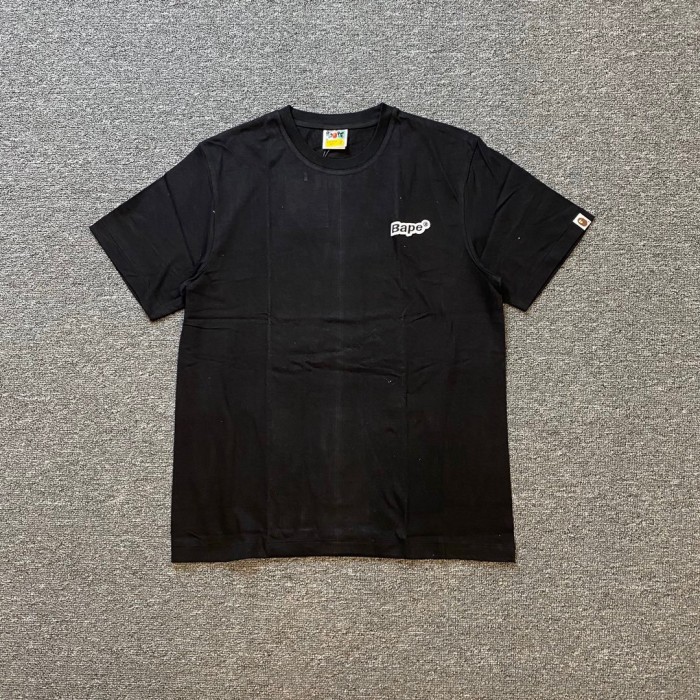 1:1 quality version Ape head behind the badge pattern collection tee