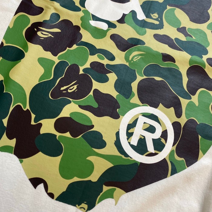 1:1 quality version ABC camo ape head logo tee