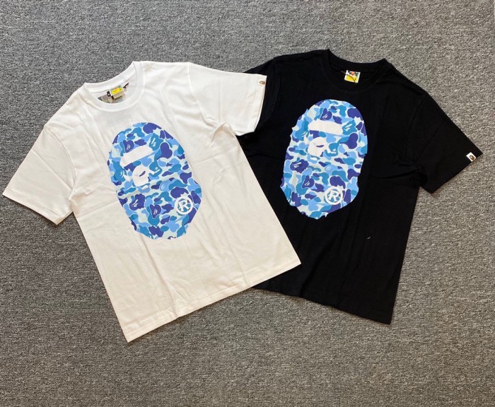 1:1 quality version ABC camo ape head logo tee