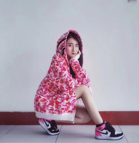[buy more save more] 1:1 quality version ABC camo shark hoodie
