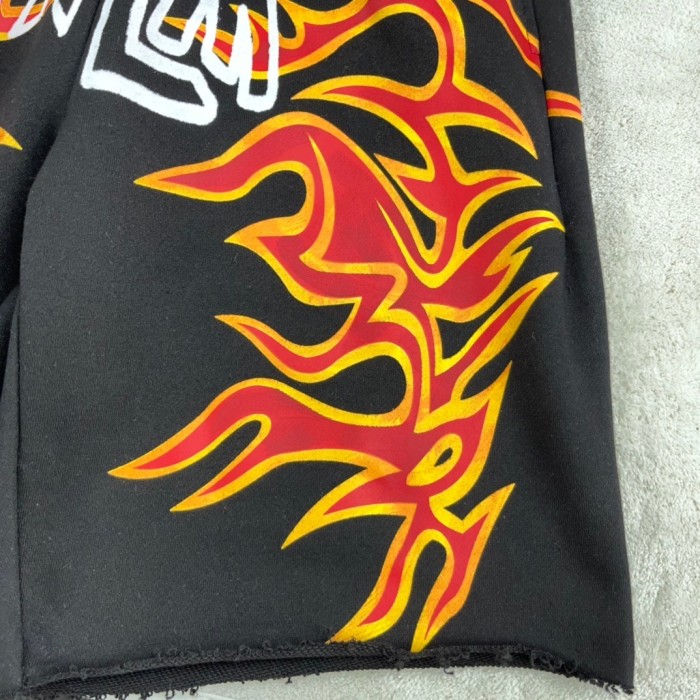 [Buy More Save More]Flame print shorts 2 colors