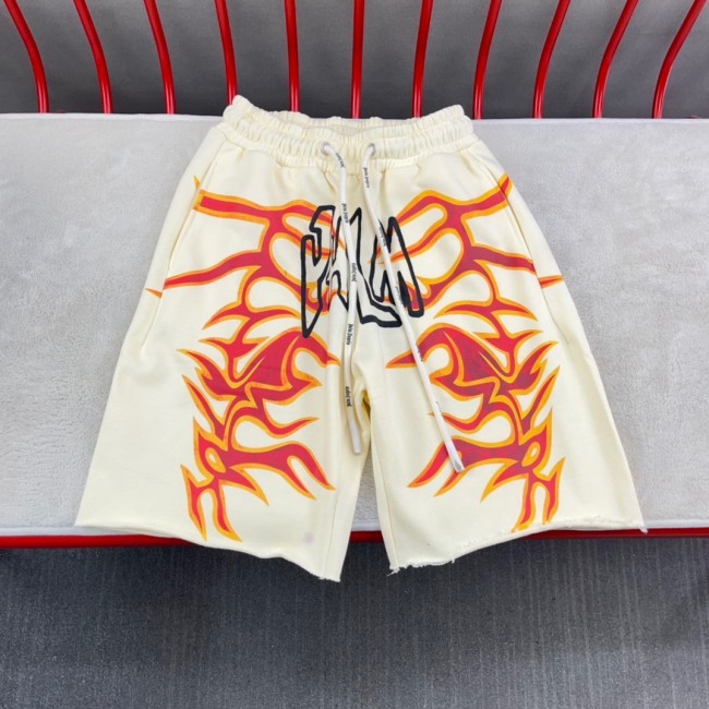 [Buy More Save More]Flame print shorts 2 colors