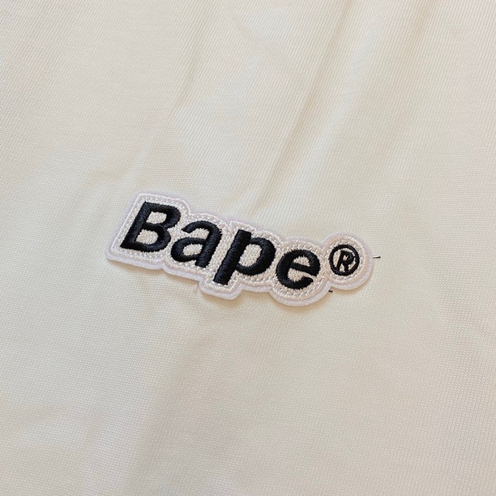 1:1 quality version Ape head behind the badge pattern collection tee