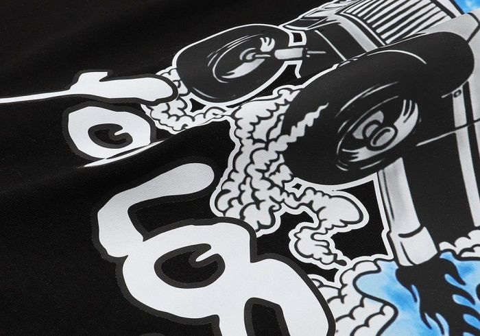 Crazy Truck Print tee
