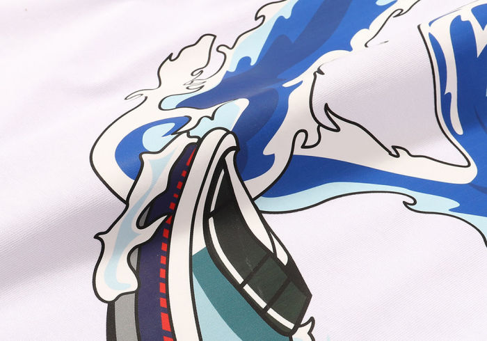 Yacht wave print tee 2 colors