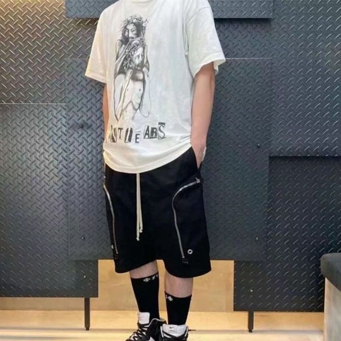 Jesus graffiti print tee