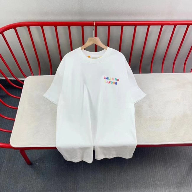 Colorful letter print tee 2 colors