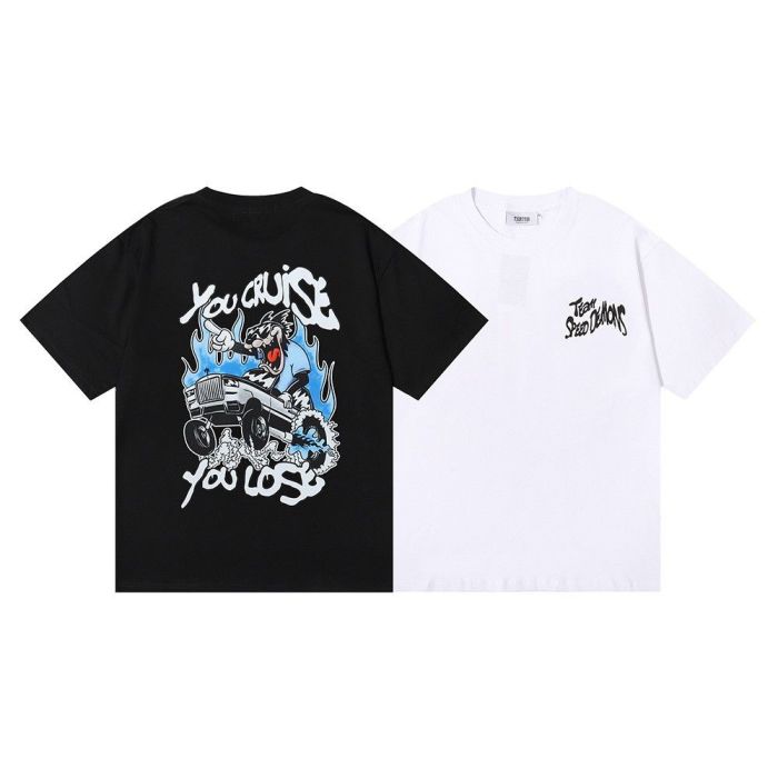 Crazy Truck Print tee
