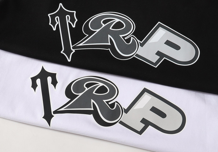 TRP letter logo print tee