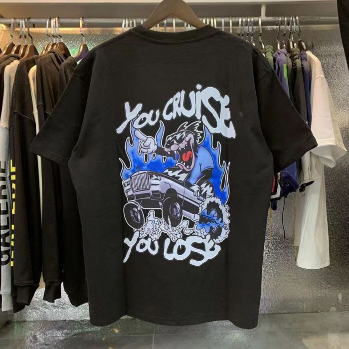 Crazy Truck Print tee