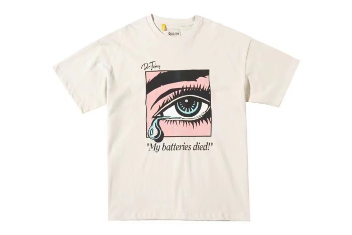 1:1 quality version Pink foil letter printing washed tee