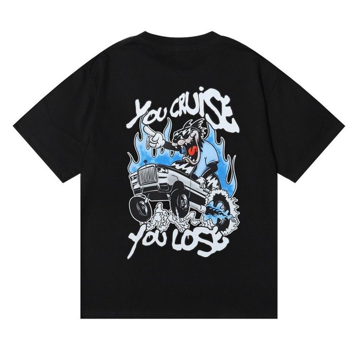 Crazy Truck Print tee