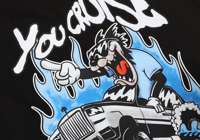 Crazy Truck Print tee