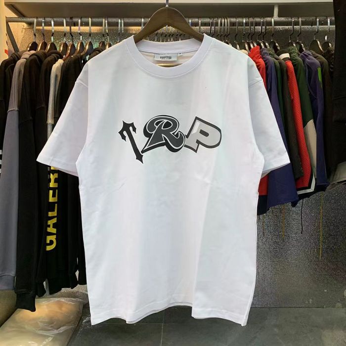 TRP letter logo print tee