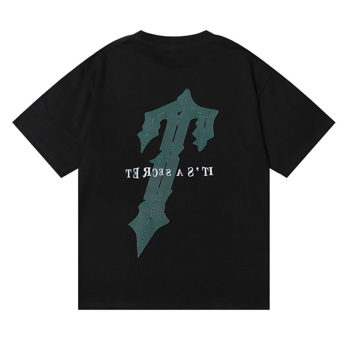Back swoon large monogram tee