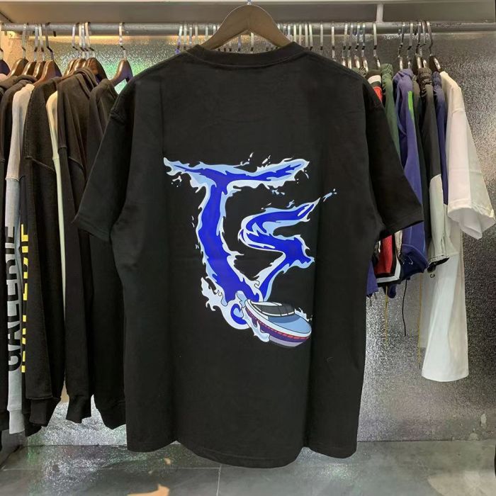 Yacht wave print tee 2 colors